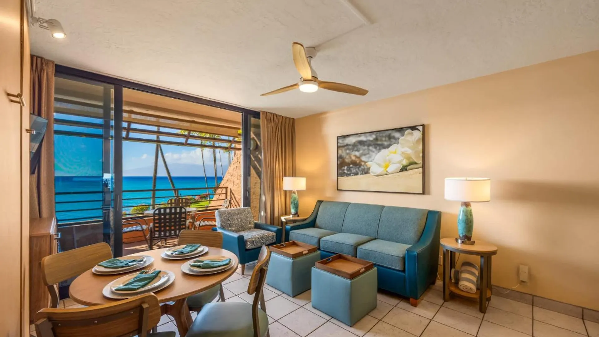 Kuleana Club #712 Oceanfront - 1 Bedroom & 1 Bathroom - 2Nd Floor Kahana Hébergement de vacances